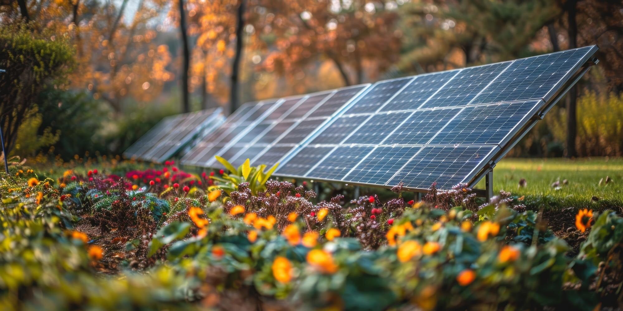 Schaffen Sie einen Solarbetriebenen Garten mit ALLPOWERS