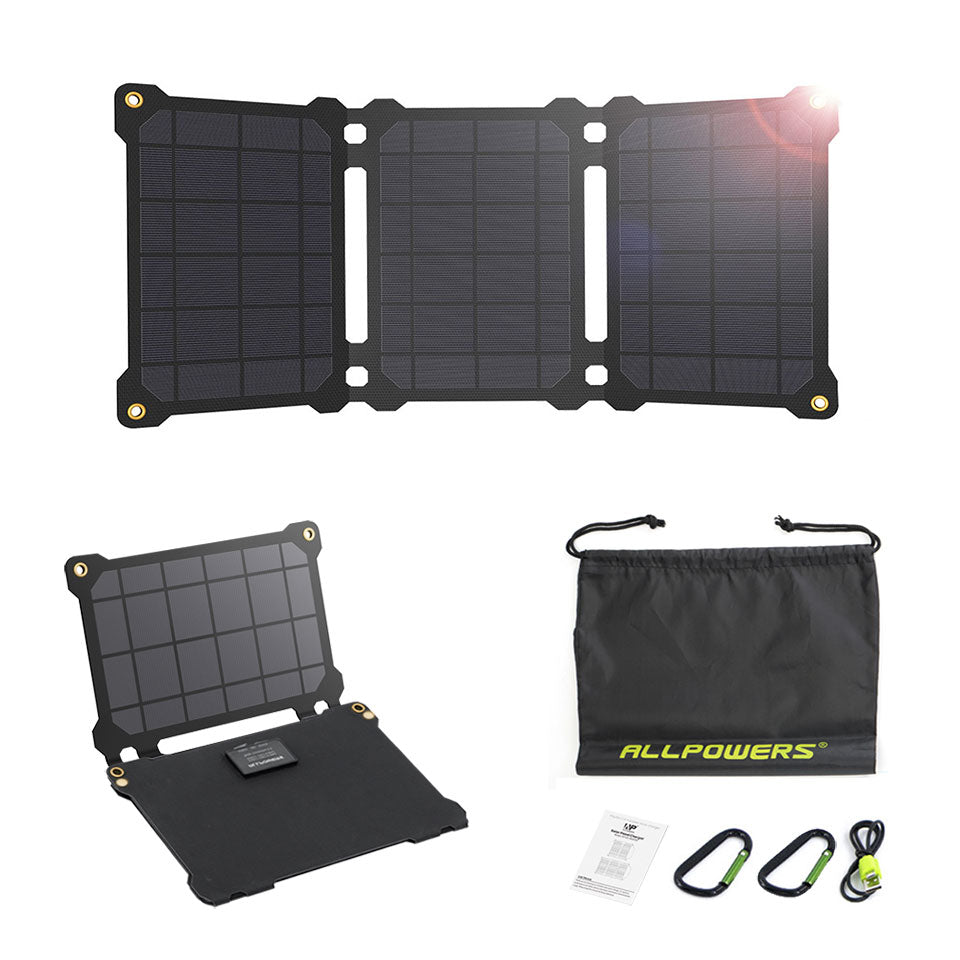 ALLPOWERS 5V 21W Solarpanel SP004