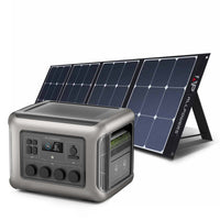 ALLPOWERS Solar Generator Kit 2500W (R2500 + SP035 200W Solar Panel with Monocrystalline Cell)
