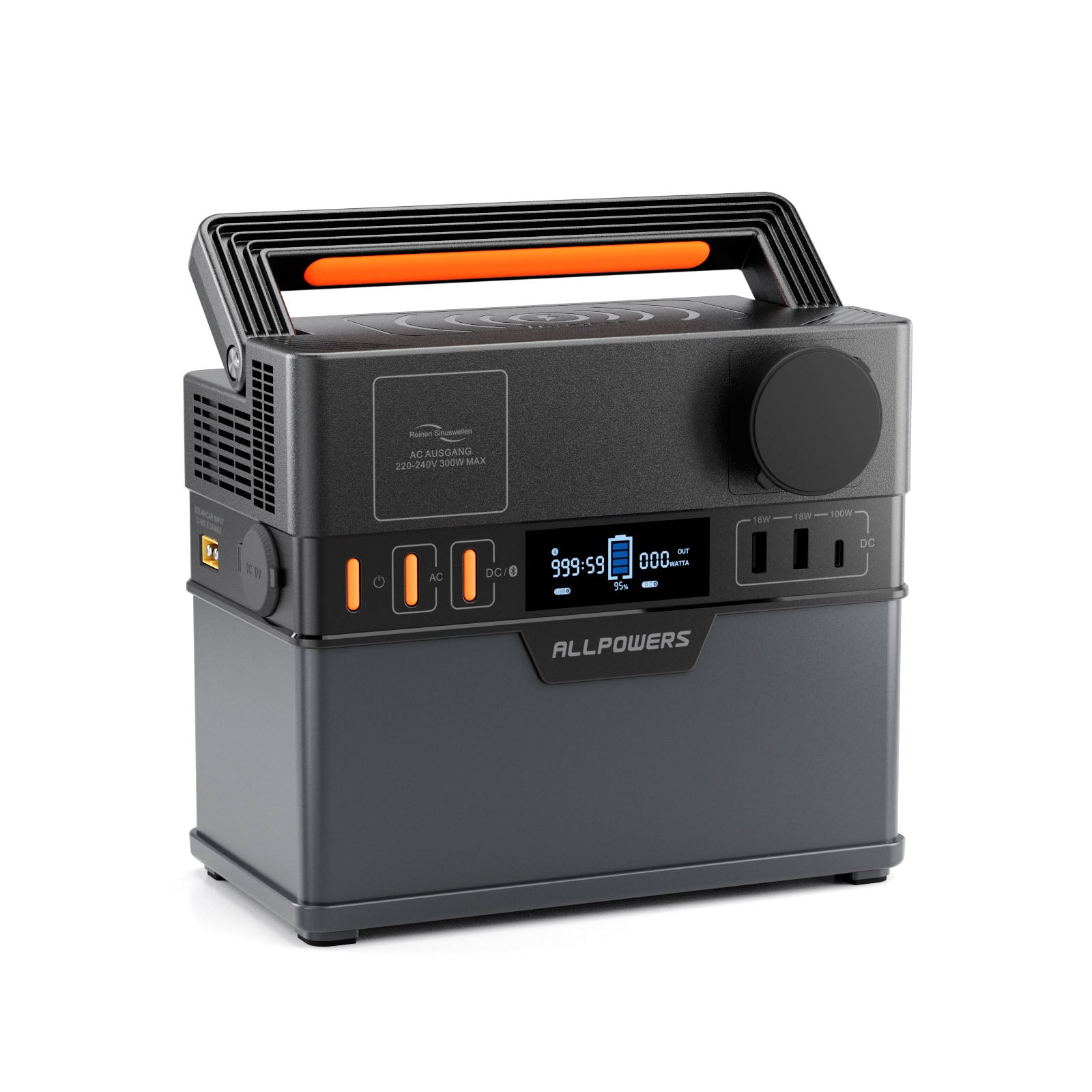 ALLPOWERS S300 Plus Tragbares Powerstation | 300W 288Wh