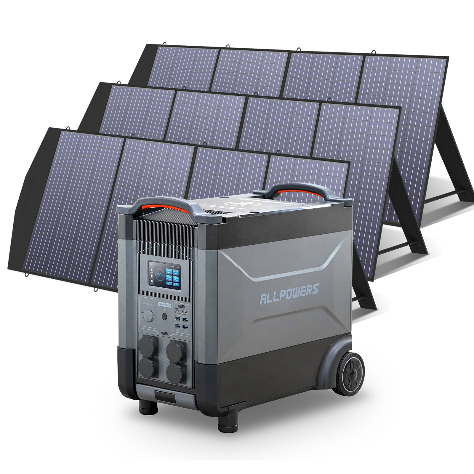 ALLPOWERS Solar Generator Kit 4000W (R4000 + SP033 200W Solar Panel) 