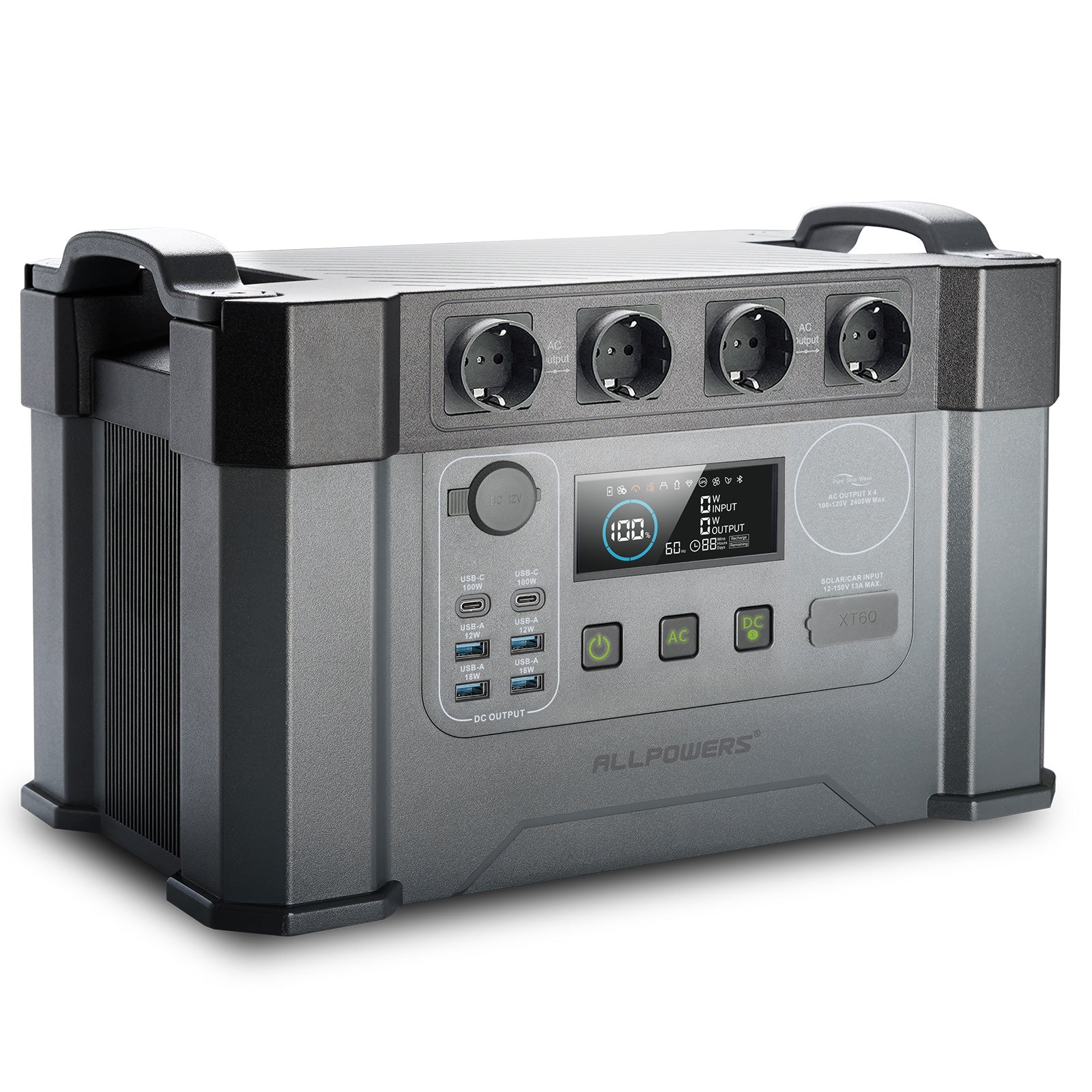 ALLPOWERS S2000 Pro Tragbares Powerstation | 2400W 1451Wh