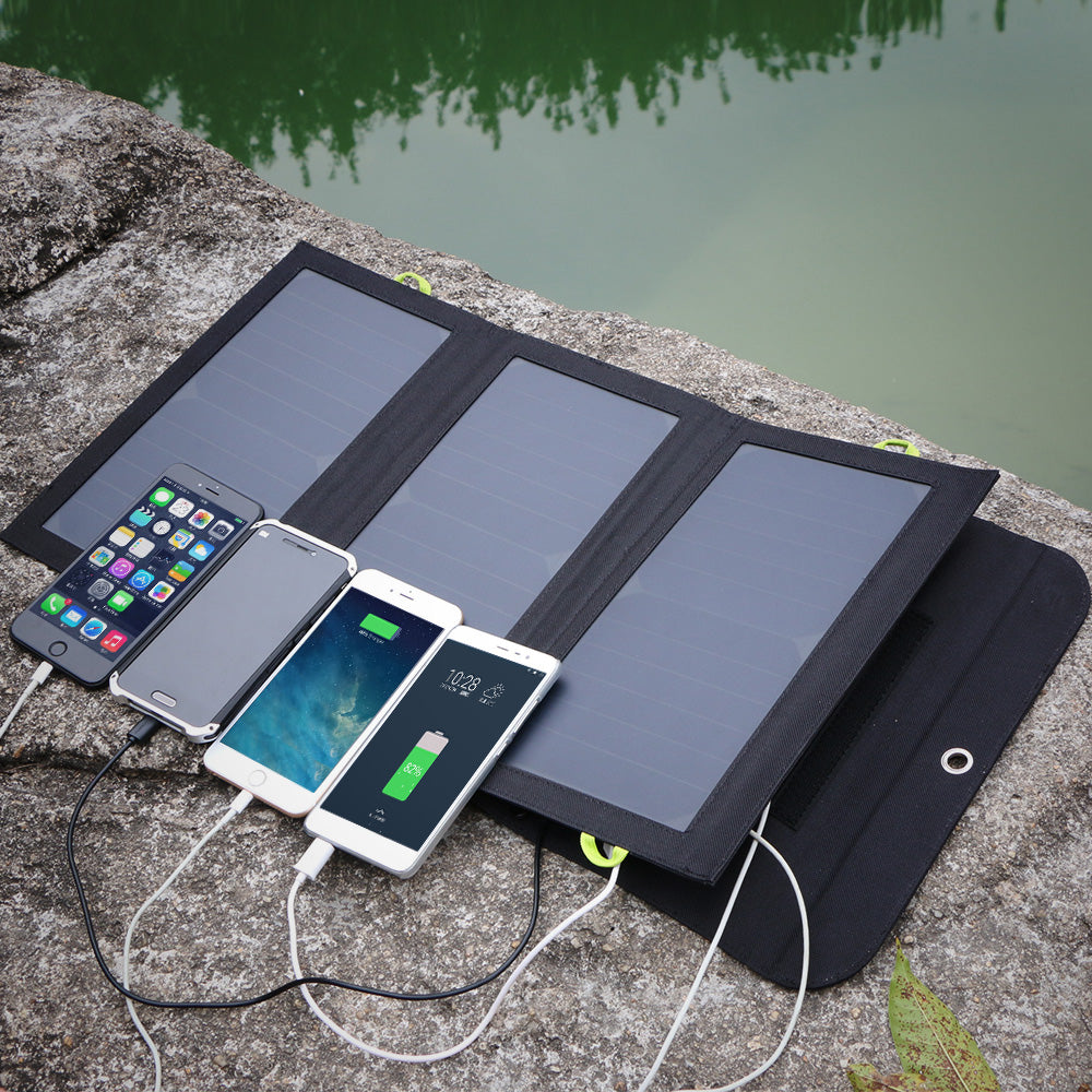 ALLPOWERS 5V 21W Solarpanel eingebaute 10000mAh Batterie SP002